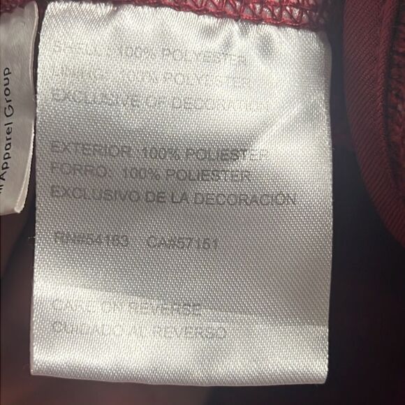 🔥🏈 Vintage OKLAHOMA SOONERS Full Zip Polyester Fleece Jacket - Men Sz XL - GUC - Picture 11 of 13